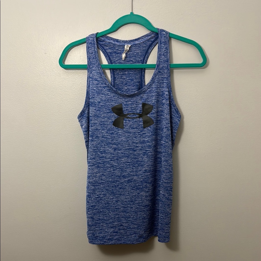 Under Armour Blue Loose Fitted Sleeveless Tank Top